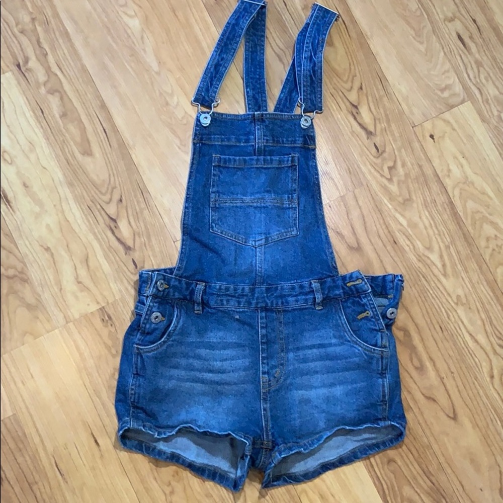 Overall Shorts